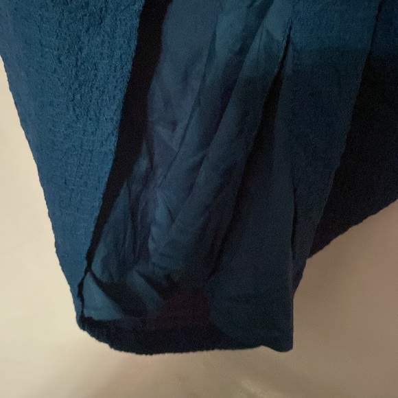 NWT Cupshe WO SIZE LARGE ROYAL Blue Short Sleeve Dress CASUAL DRAWSTRING WAIST - Picture 5 of 13